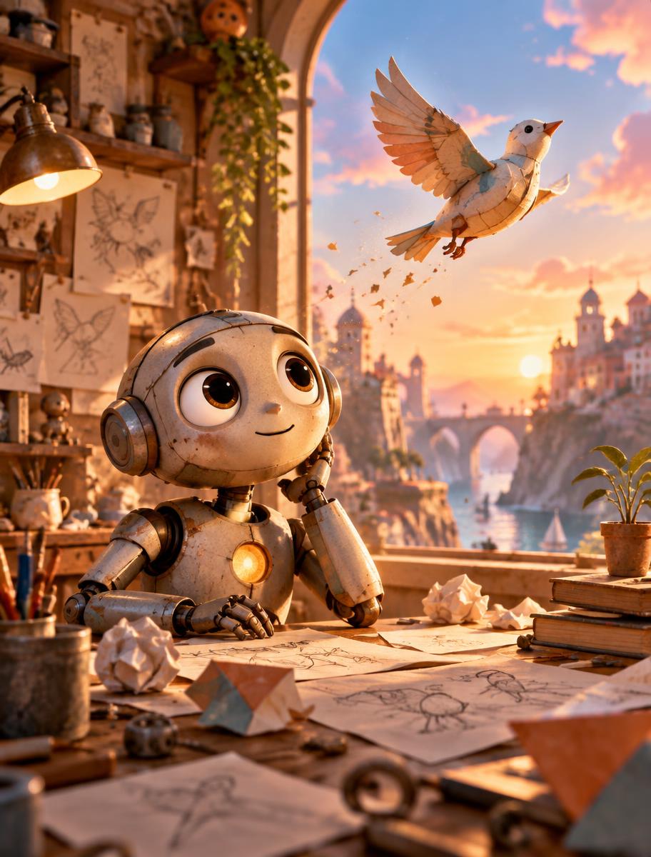 THE ROBOT WHO NEVER MAKES MISTAKES project artwork
