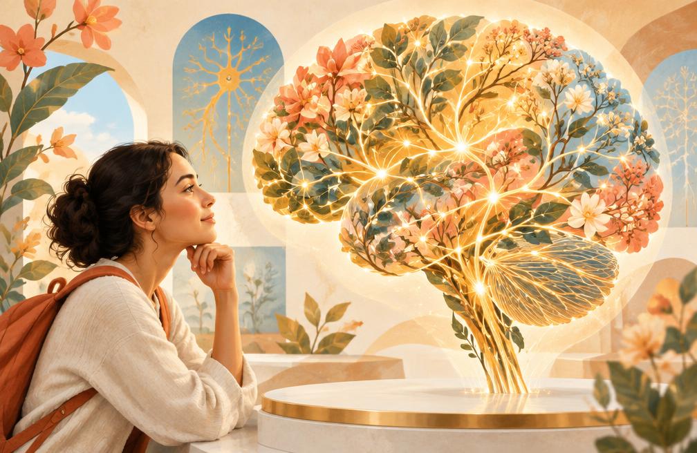 Neuroscience for Everyone visual learning illustration